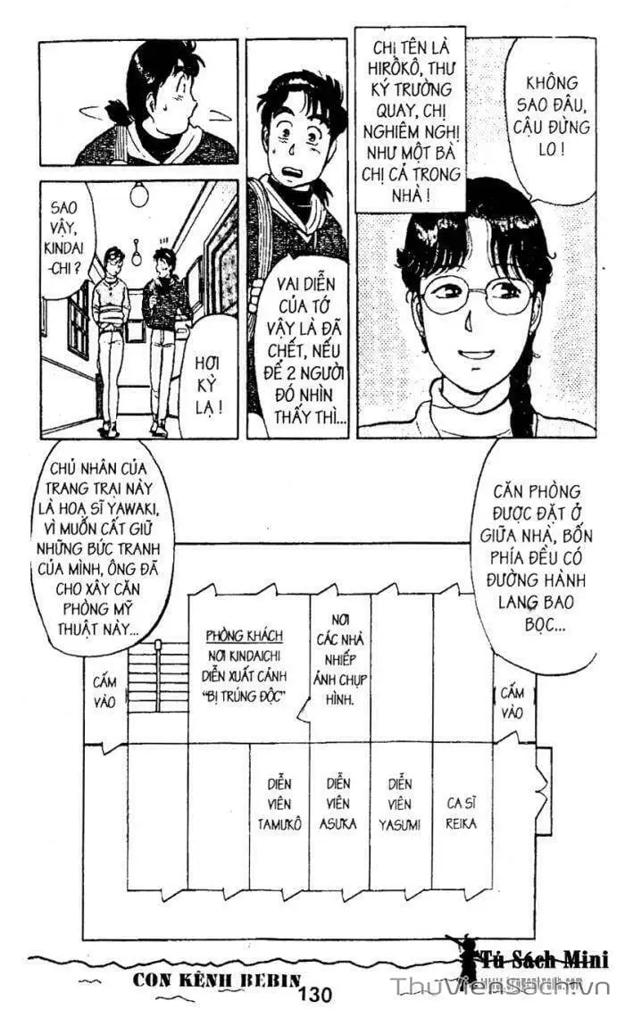 Truyện Tranh Thám Tử Kindaichi trang 4