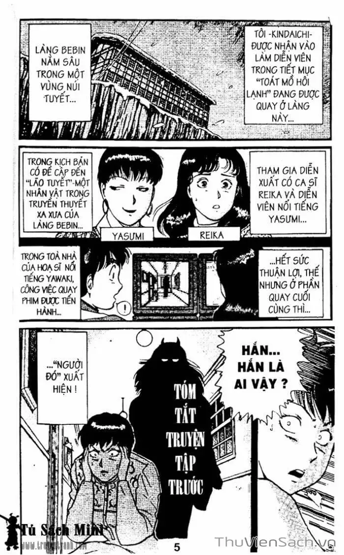 Truyện Tranh Thám Tử Kindaichi trang 4