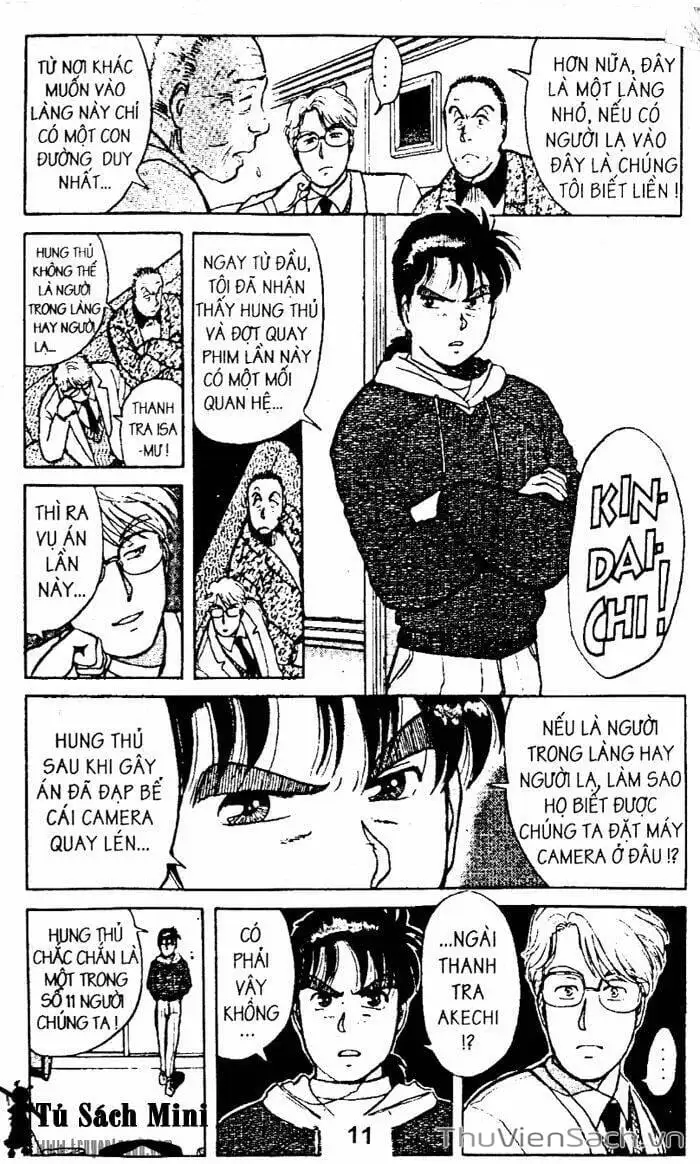Truyện Tranh Thám Tử Kindaichi trang 4