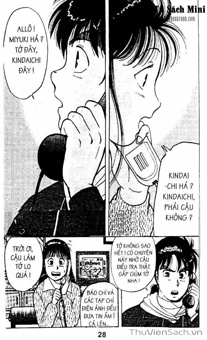 Truyện Tranh Thám Tử Kindaichi trang 4