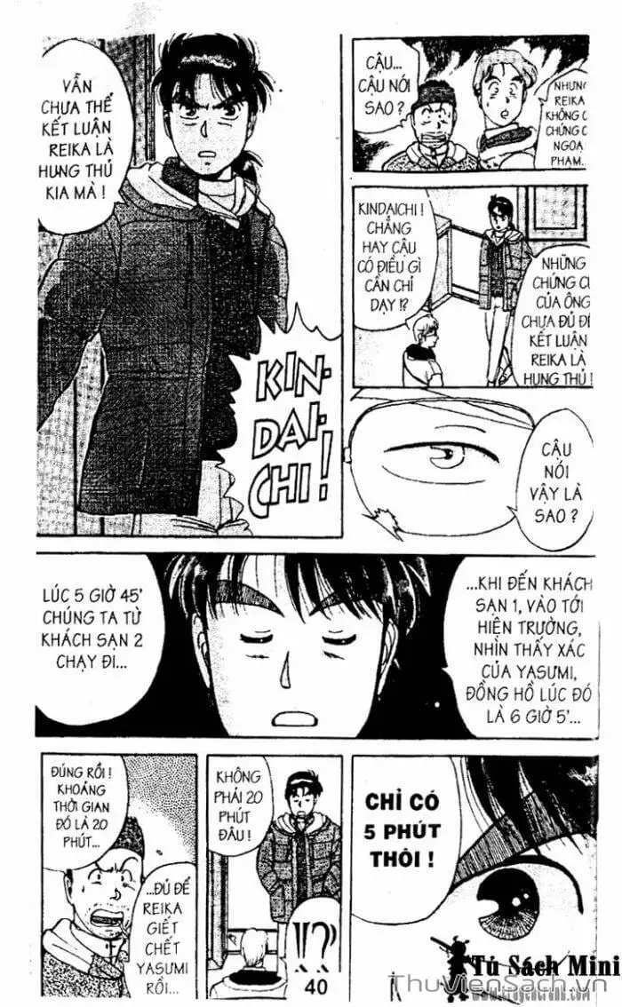 Truyện Tranh Thám Tử Kindaichi trang 4