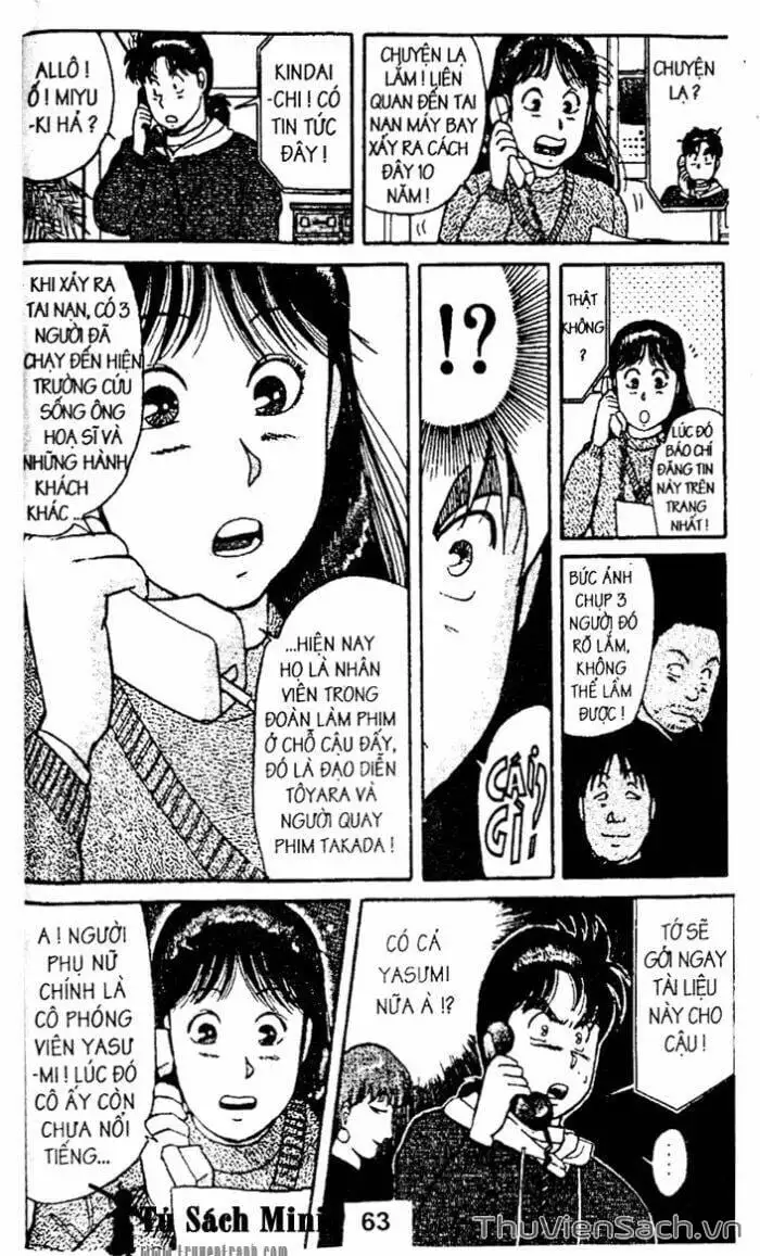 Truyện Tranh Thám Tử Kindaichi trang 4