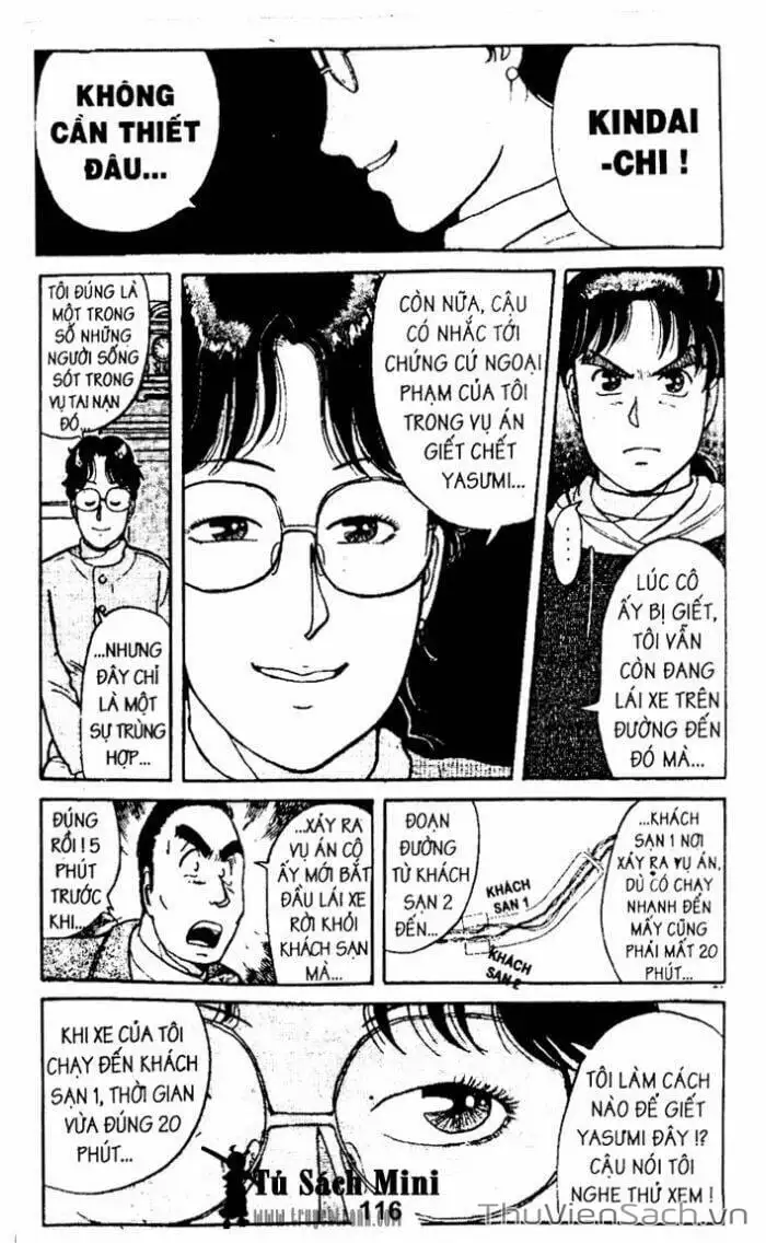 Truyện Tranh Thám Tử Kindaichi trang 4