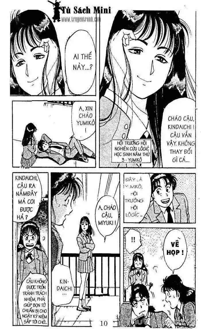 Truyện Tranh Thám Tử Kindaichi trang 4