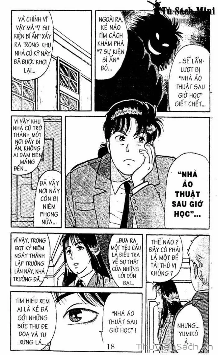 Truyện Tranh Thám Tử Kindaichi trang 4