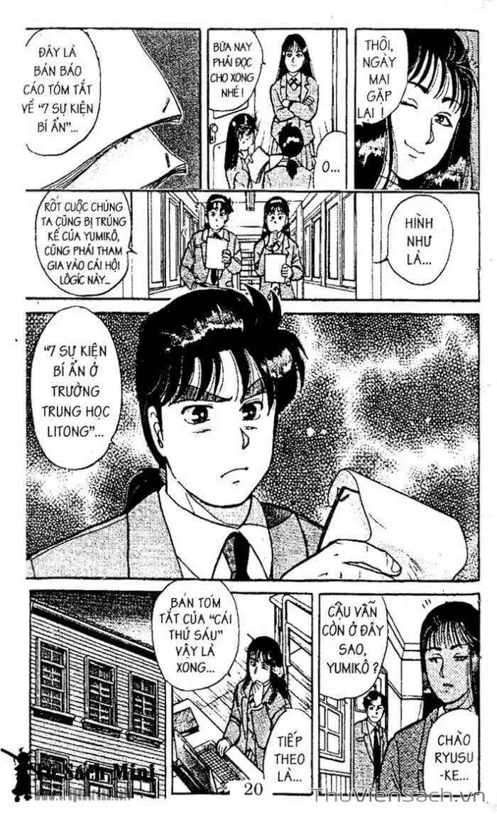 Truyện Tranh Thám Tử Kindaichi trang 4