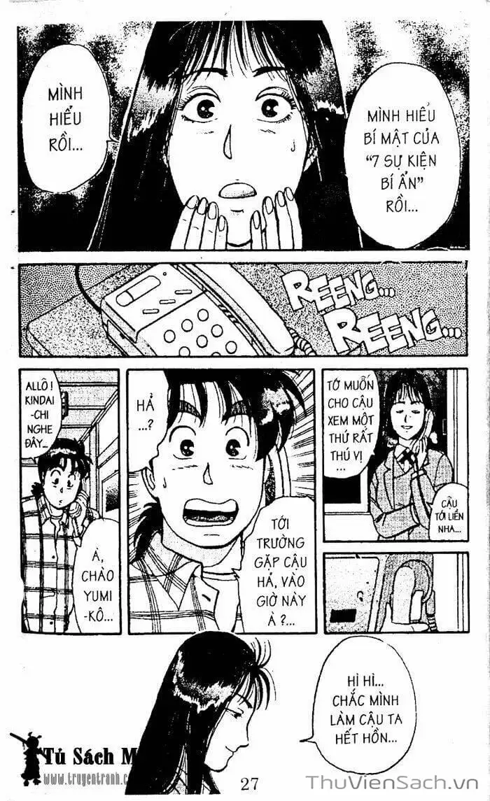 Truyện Tranh Thám Tử Kindaichi trang 4