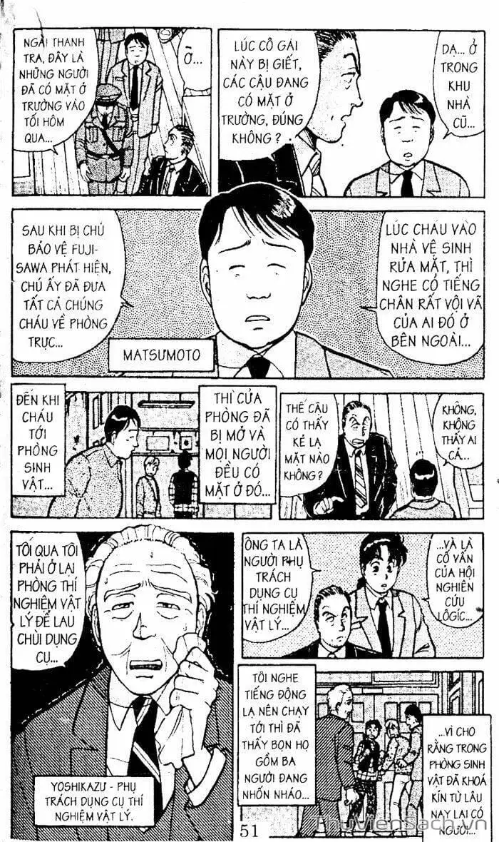 Truyện Tranh Thám Tử Kindaichi trang 4