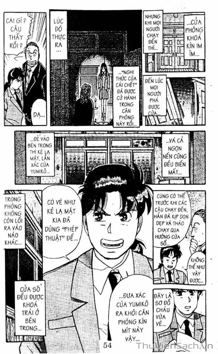 Truyện Tranh Thám Tử Kindaichi trang 4
