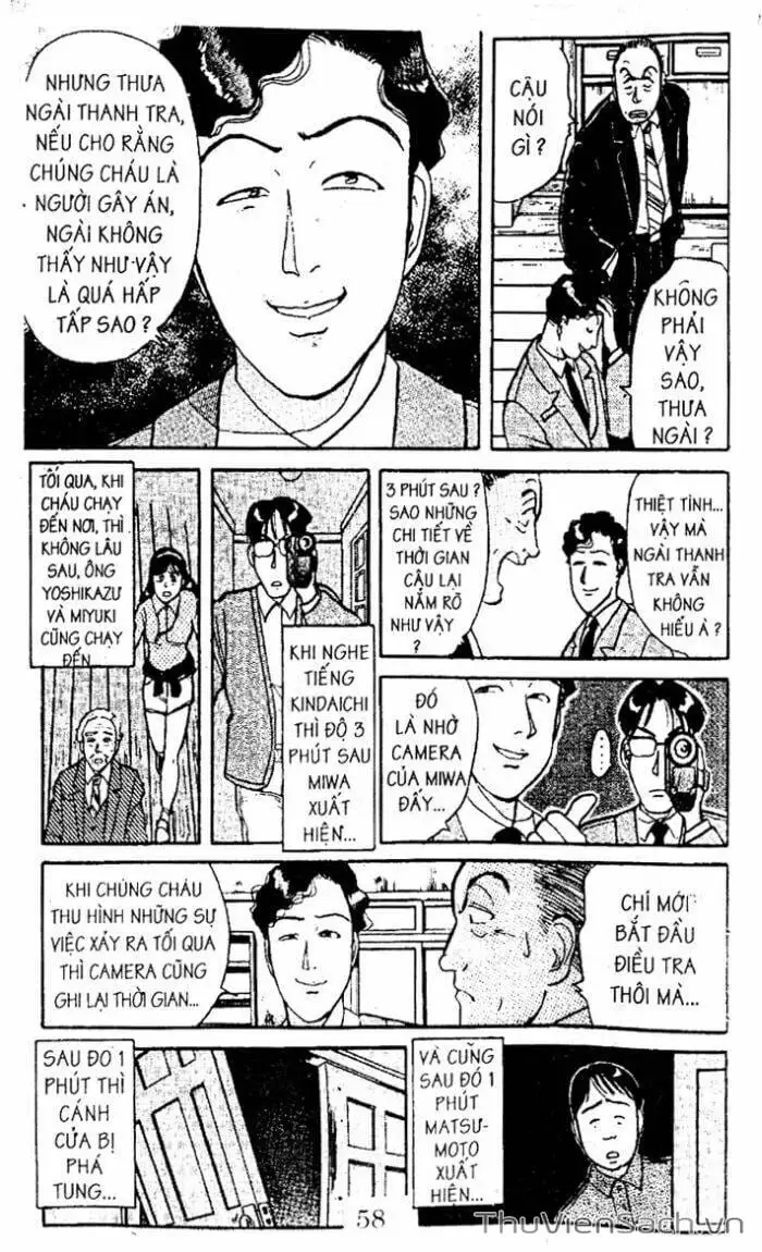 Truyện Tranh Thám Tử Kindaichi trang 4