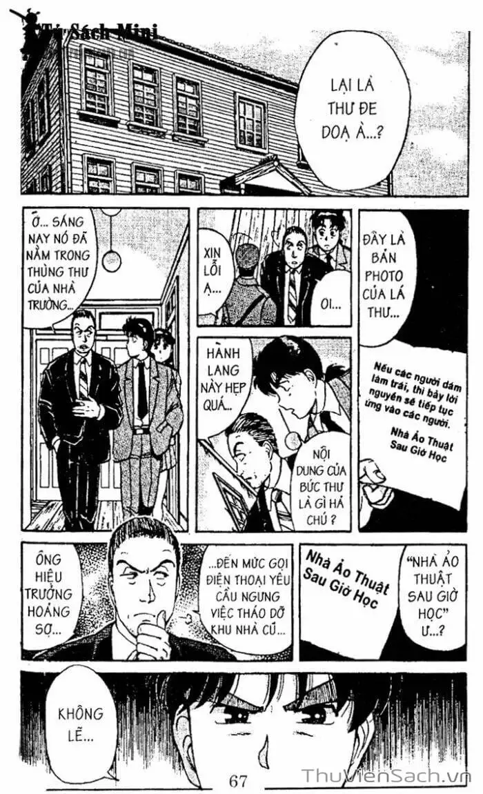 Truyện Tranh Thám Tử Kindaichi trang 4