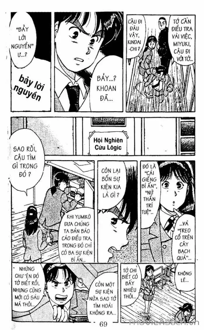 Truyện Tranh Thám Tử Kindaichi trang 4