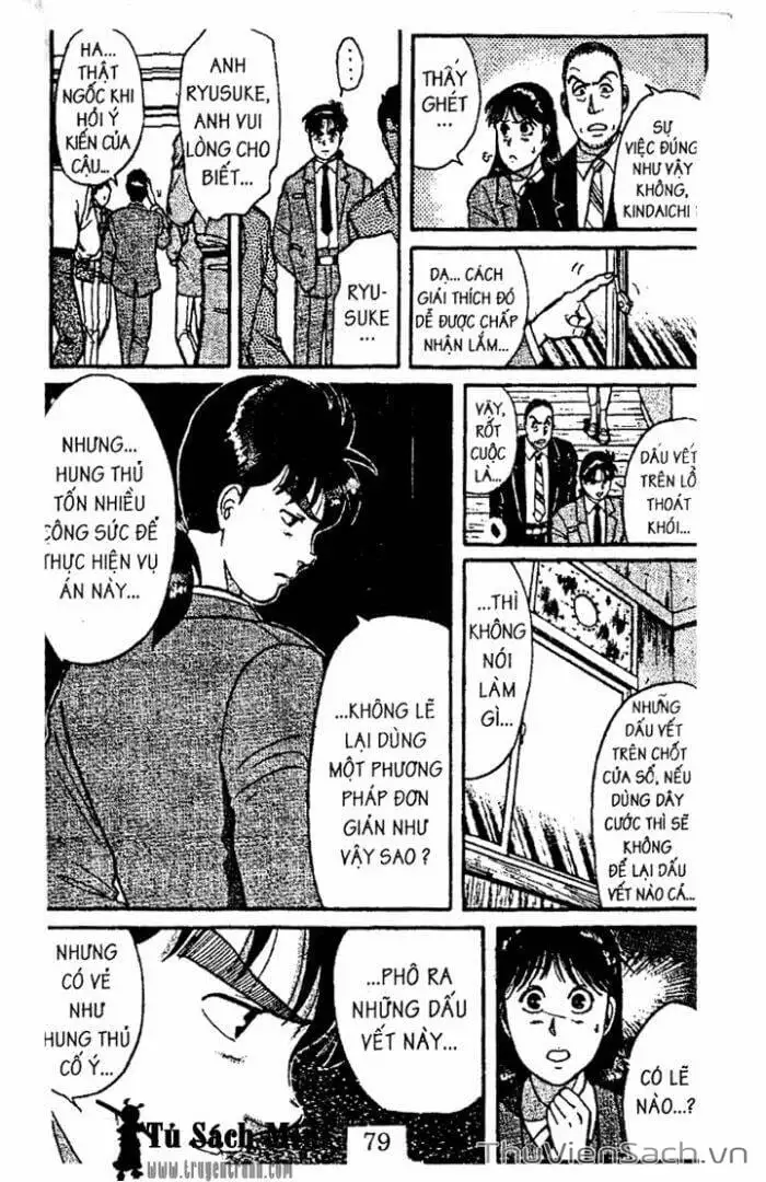 Truyện Tranh Thám Tử Kindaichi trang 4