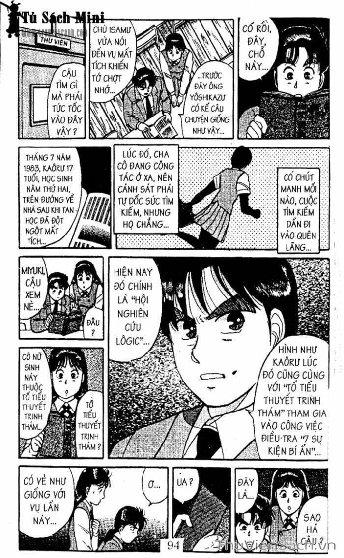 Truyện Tranh Thám Tử Kindaichi trang 769