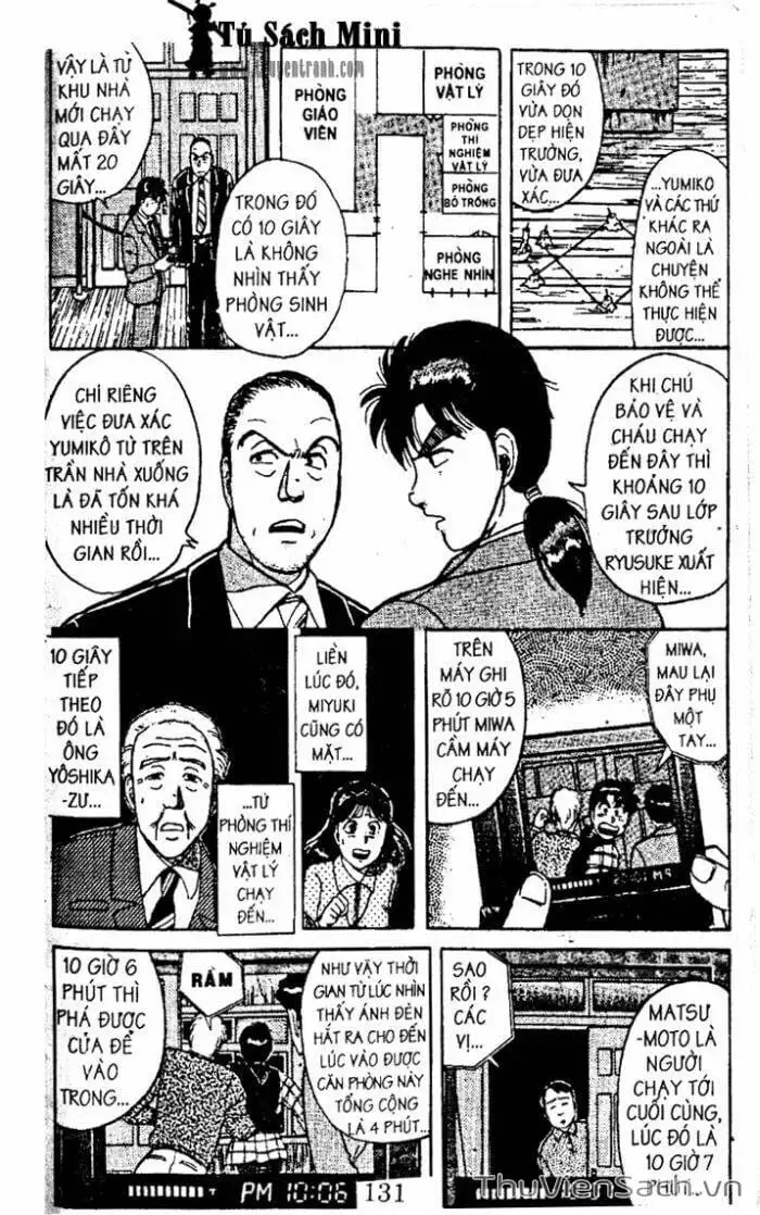 Truyện Tranh Thám Tử Kindaichi trang 4