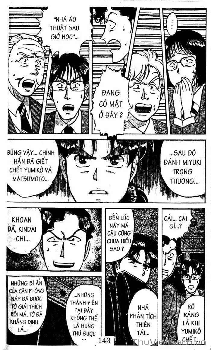 Truyện Tranh Thám Tử Kindaichi trang 4