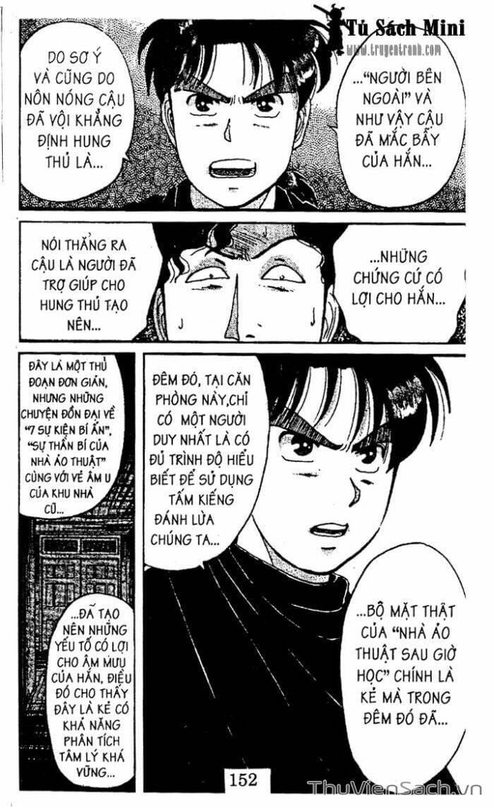 Truyện Tranh Thám Tử Kindaichi trang 4