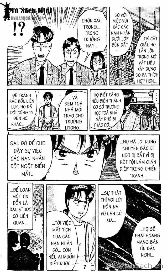 Truyện Tranh Thám Tử Kindaichi trang 4