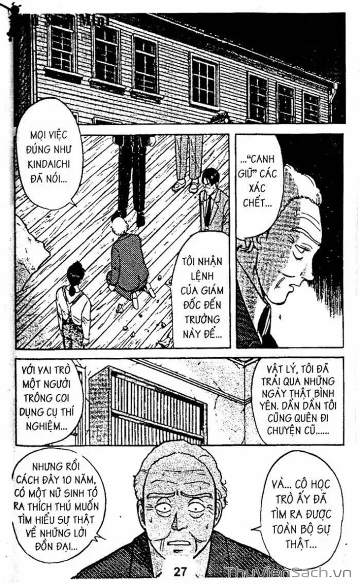Truyện Tranh Thám Tử Kindaichi trang 4