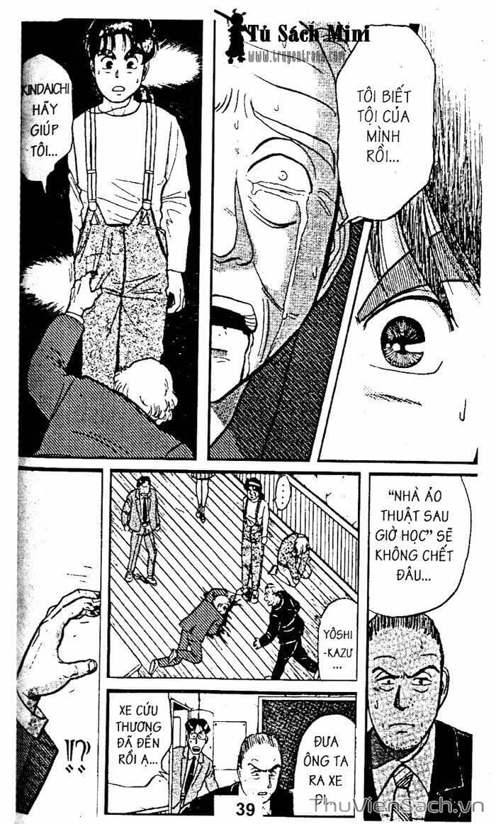 Truyện Tranh Thám Tử Kindaichi trang 4