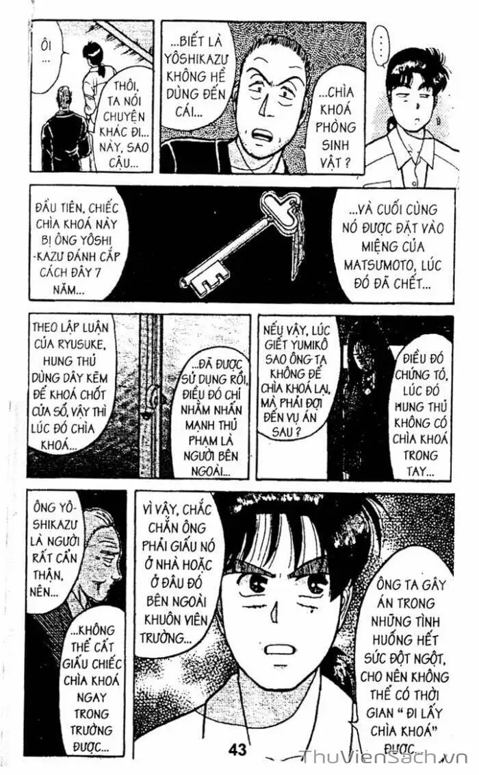Truyện Tranh Thám Tử Kindaichi trang 4