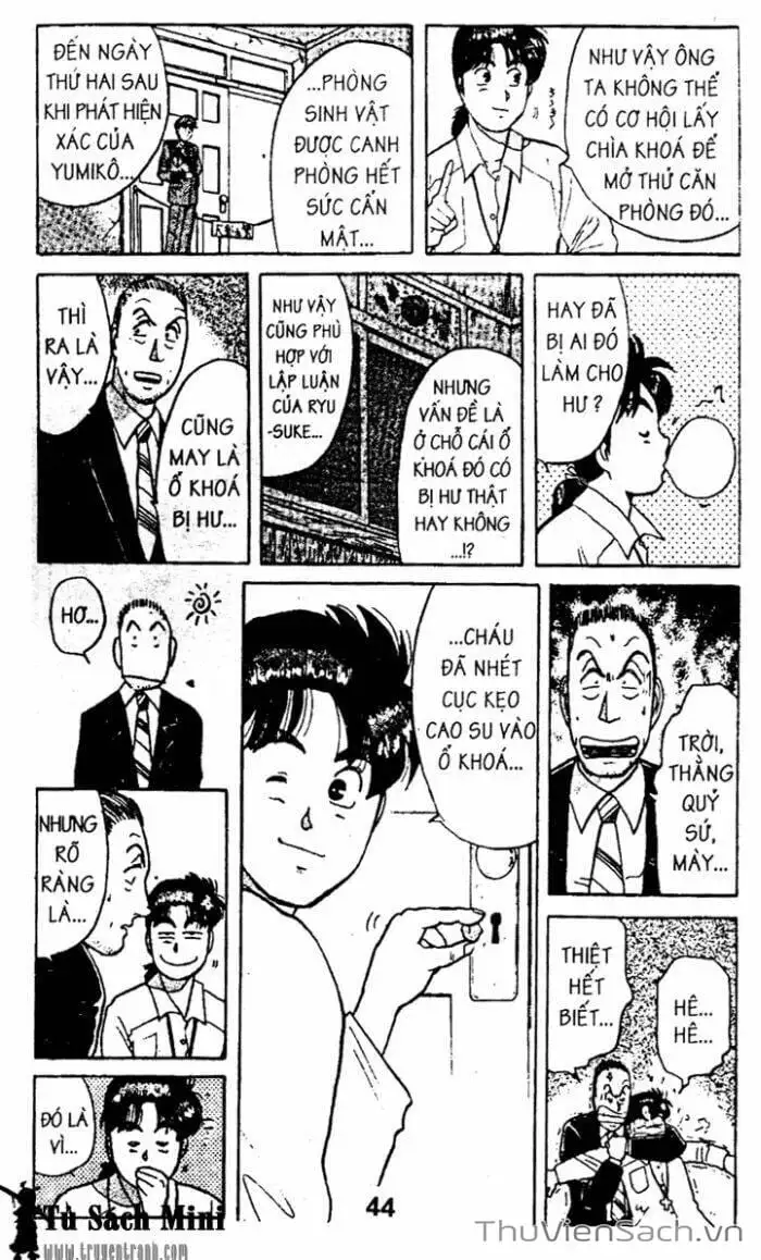 Truyện Tranh Thám Tử Kindaichi trang 4