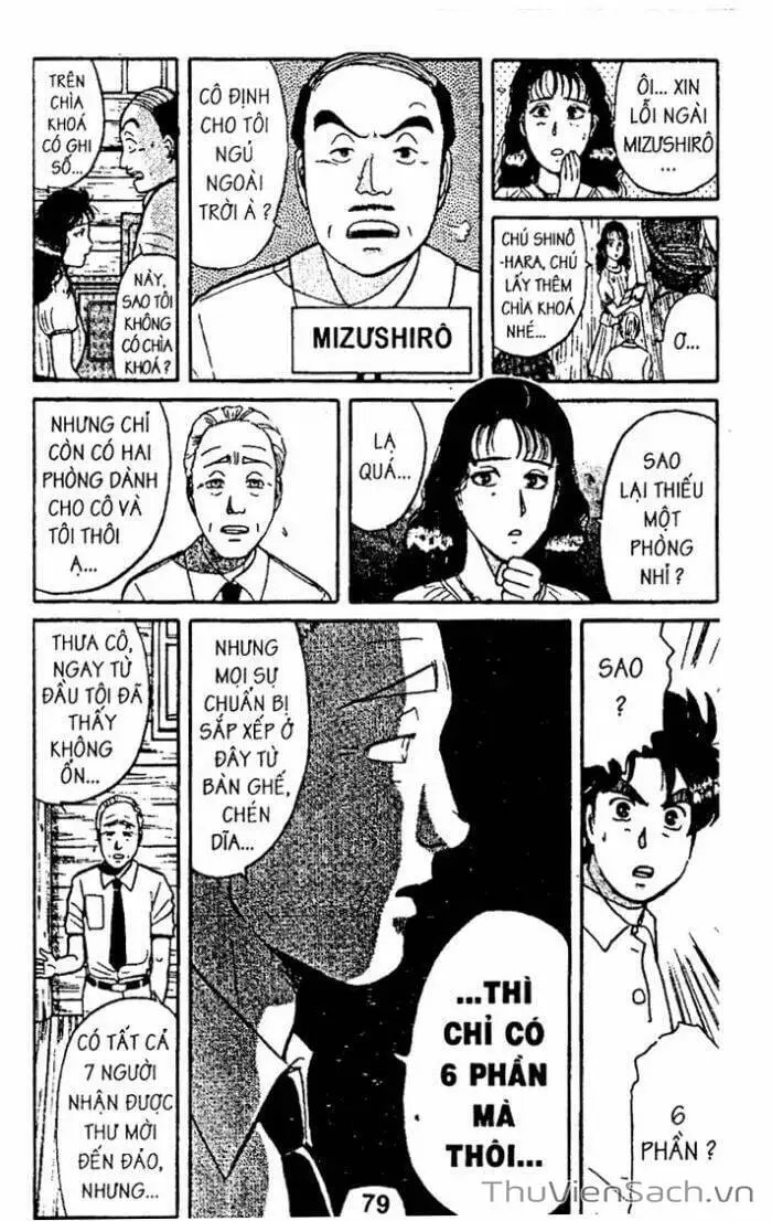 Truyện Tranh Thám Tử Kindaichi trang 4