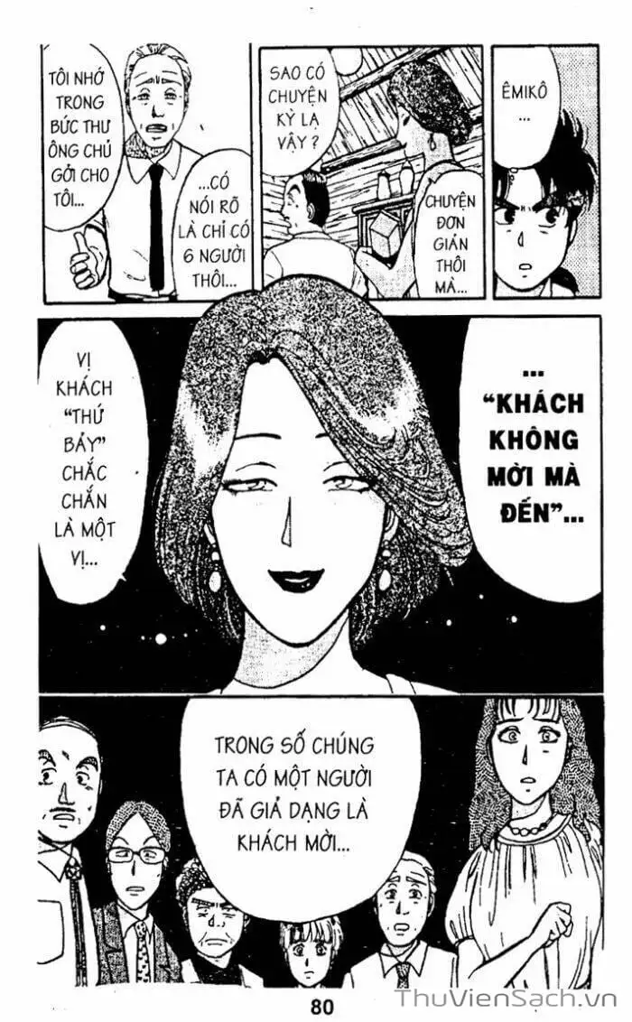 Truyện Tranh Thám Tử Kindaichi trang 4