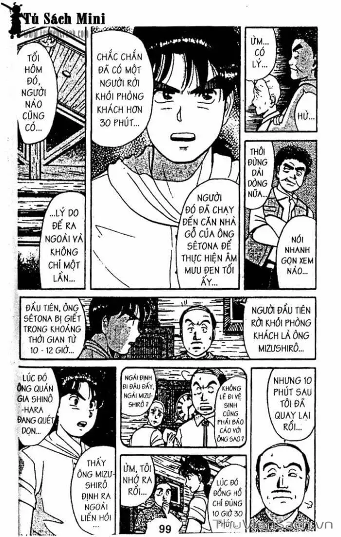 Truyện Tranh Thám Tử Kindaichi trang 4