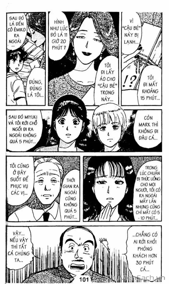 Truyện Tranh Thám Tử Kindaichi trang 4