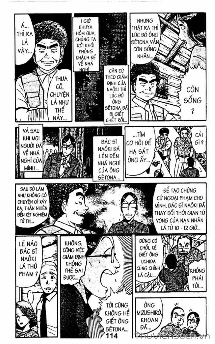 Truyện Tranh Thám Tử Kindaichi trang 4