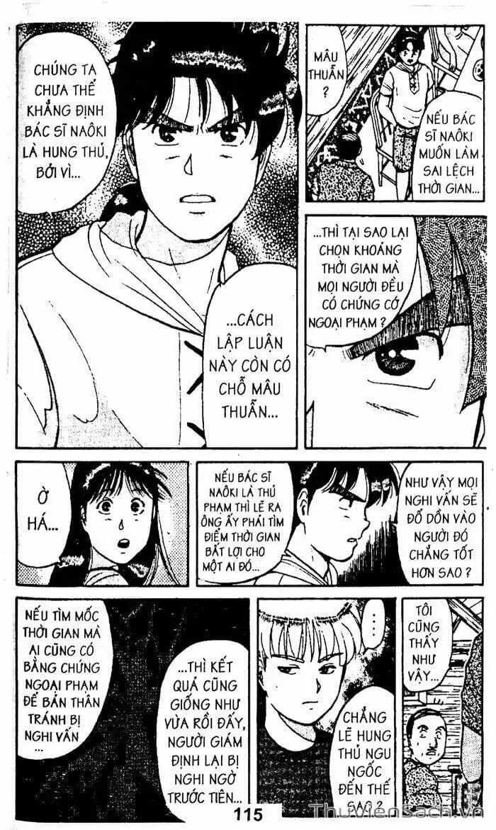 Truyện Tranh Thám Tử Kindaichi trang 4