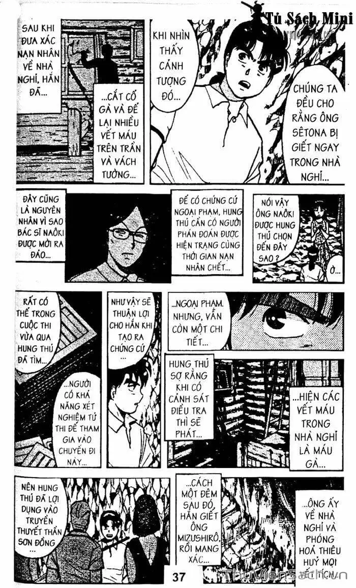 Truyện Tranh Thám Tử Kindaichi trang 4