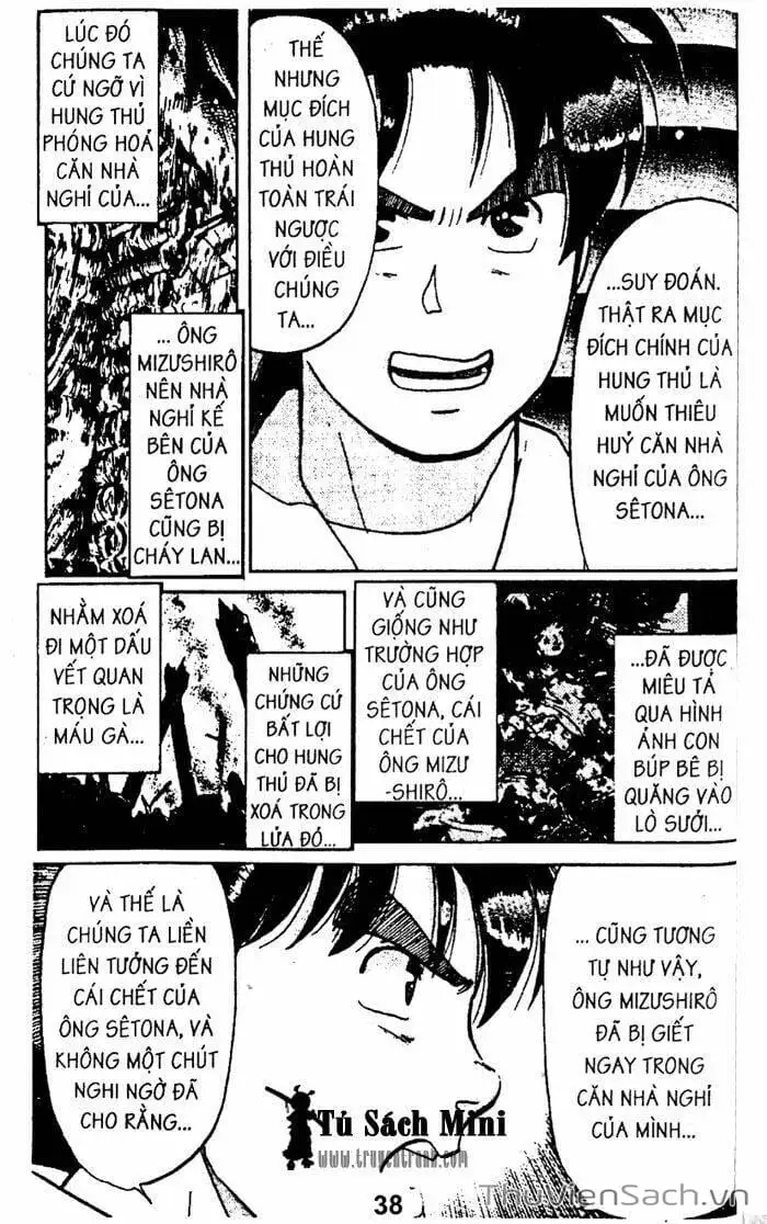 Truyện Tranh Thám Tử Kindaichi trang 4