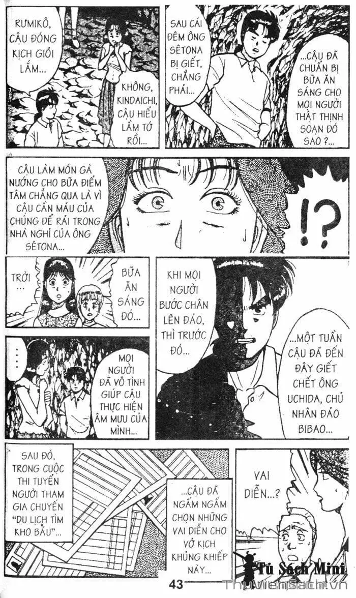 Truyện Tranh Thám Tử Kindaichi trang 4