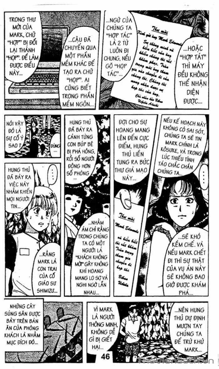 Truyện Tranh Thám Tử Kindaichi trang 4