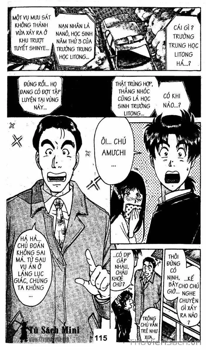 Truyện Tranh Thám Tử Kindaichi trang 4