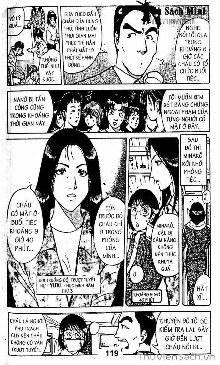 Truyện Tranh Thám Tử Kindaichi trang 4