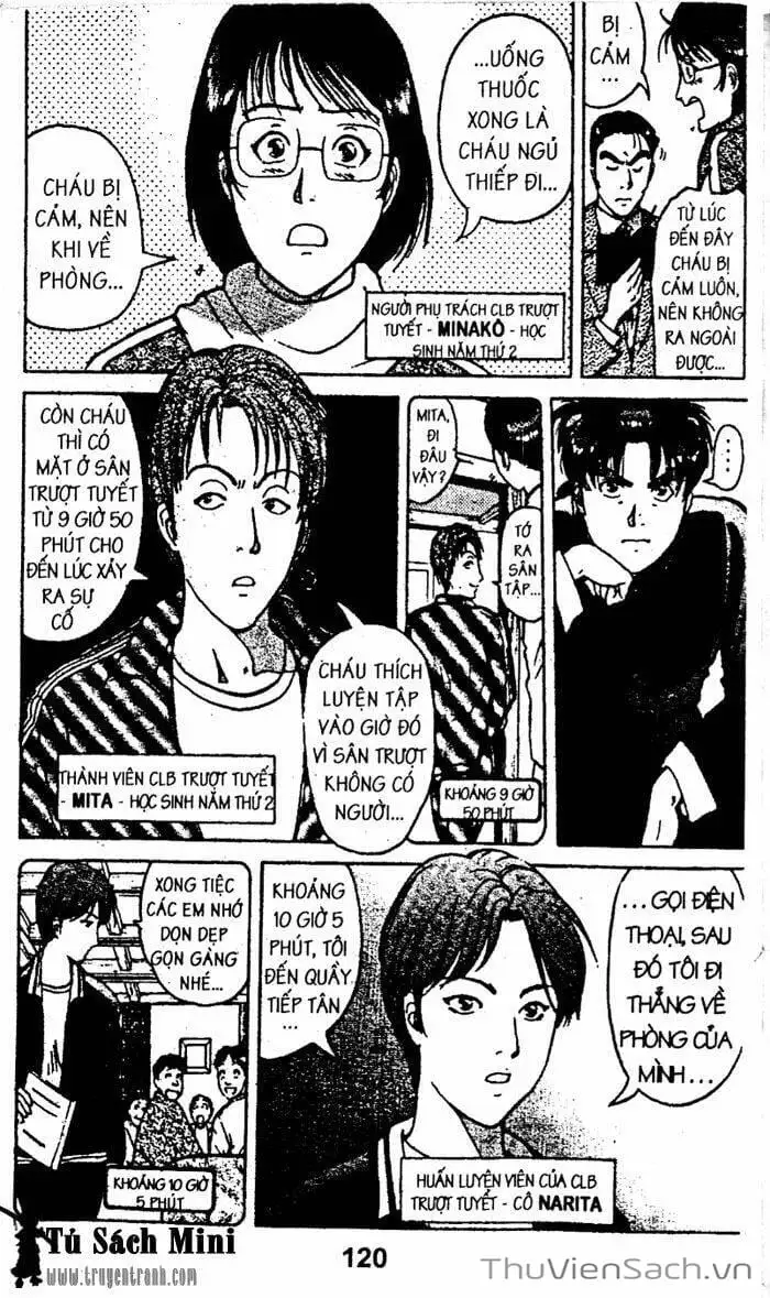 Truyện Tranh Thám Tử Kindaichi trang 4