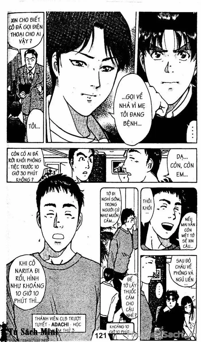 Truyện Tranh Thám Tử Kindaichi trang 4