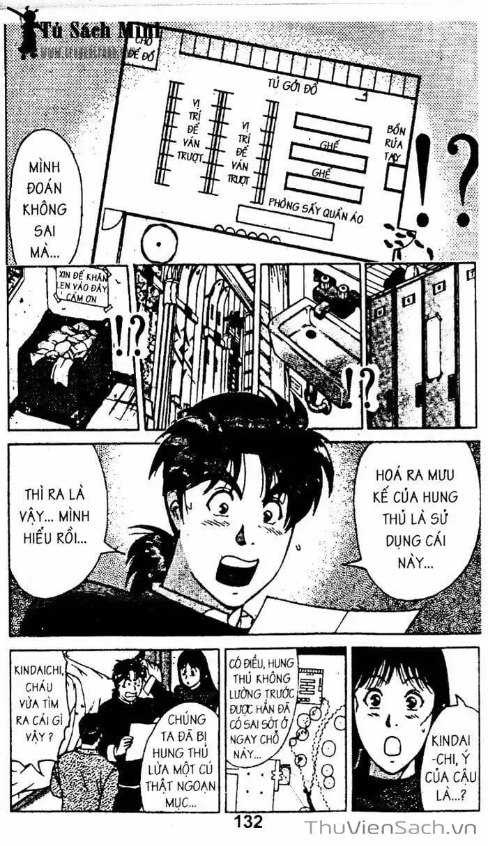 Truyện Tranh Thám Tử Kindaichi trang 4