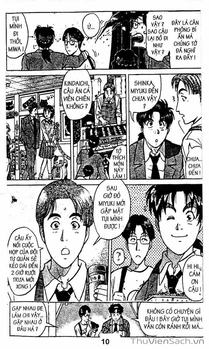 Truyện Tranh Thám Tử Kindaichi trang 4