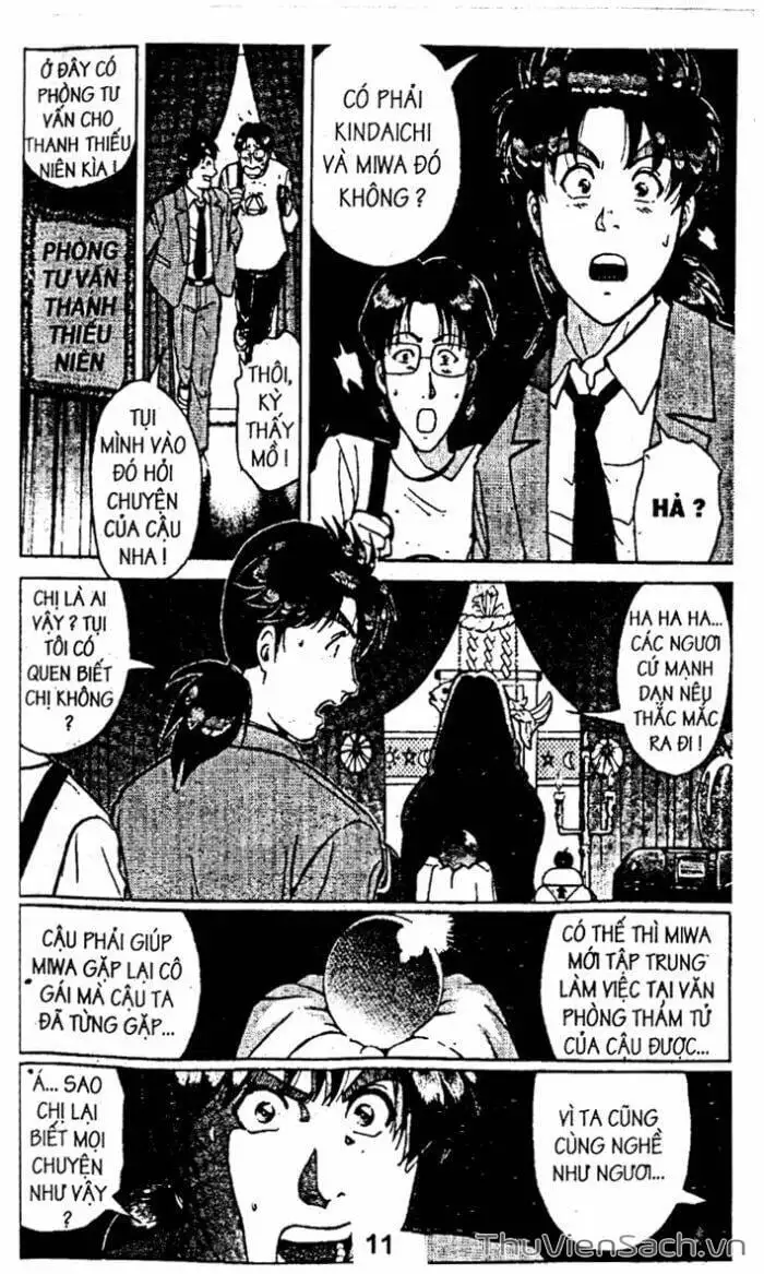 Truyện Tranh Thám Tử Kindaichi trang 4