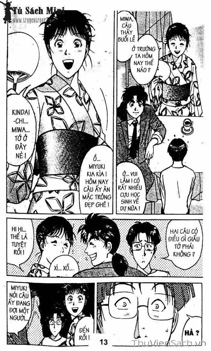 Truyện Tranh Thám Tử Kindaichi trang 4