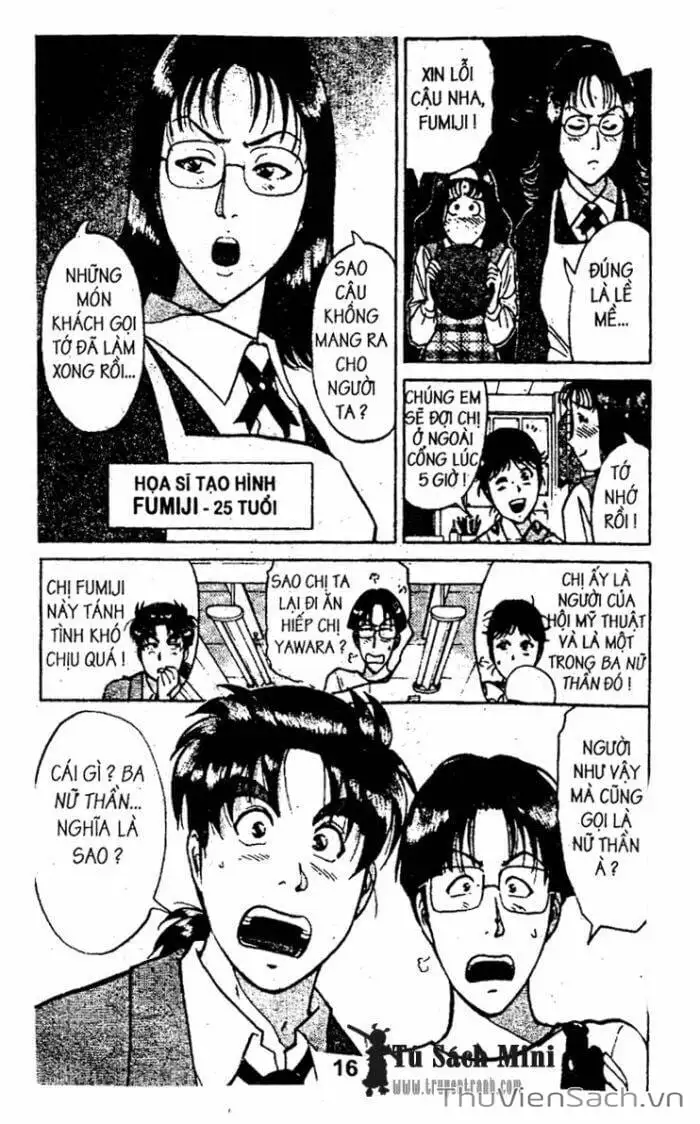 Truyện Tranh Thám Tử Kindaichi trang 4
