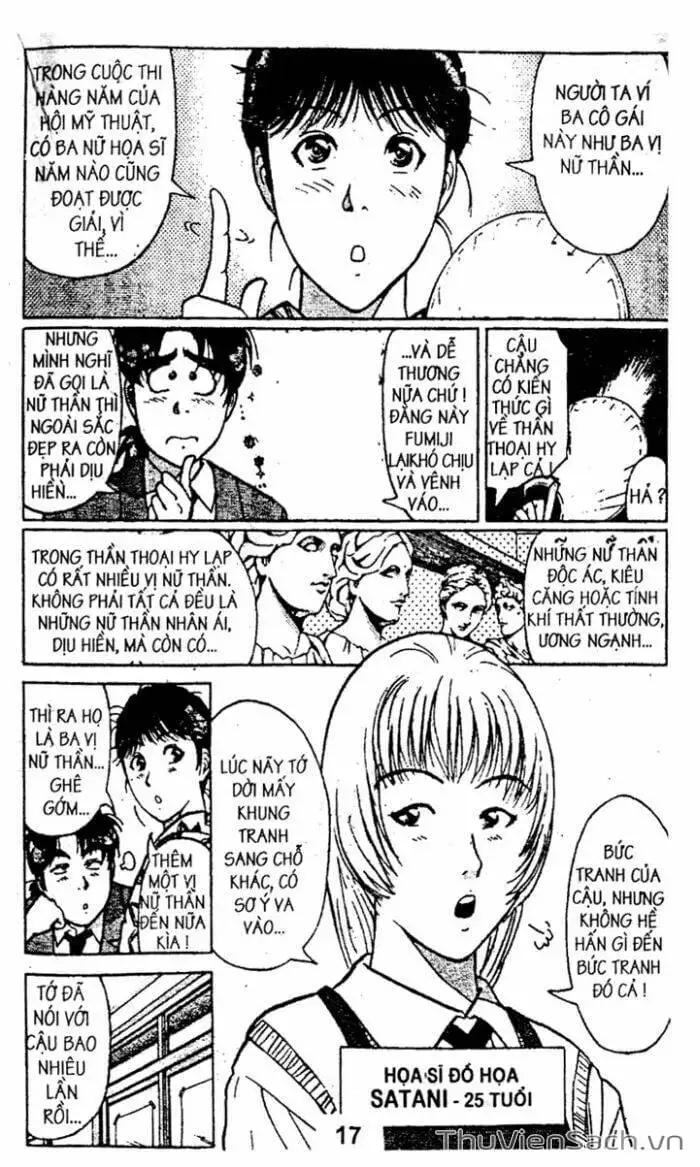 Truyện Tranh Thám Tử Kindaichi trang 4