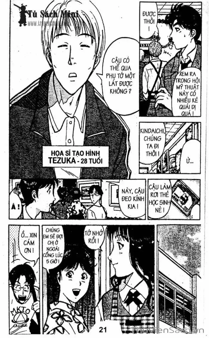 Truyện Tranh Thám Tử Kindaichi trang 4