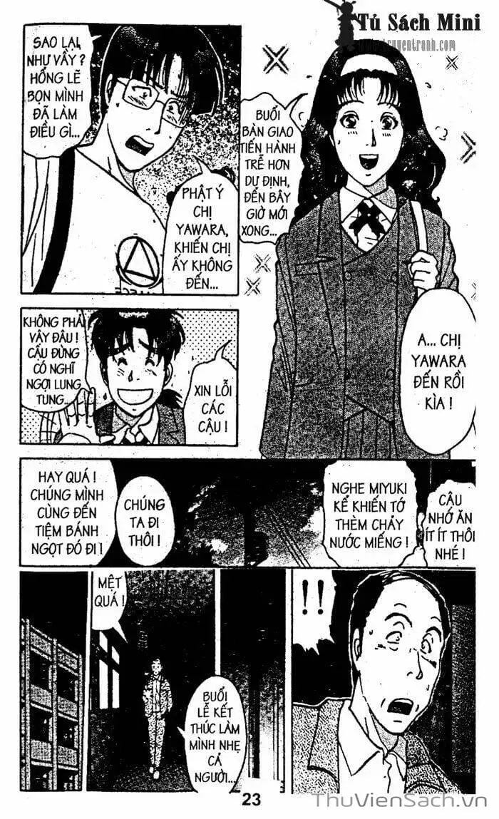 Truyện Tranh Thám Tử Kindaichi trang 4