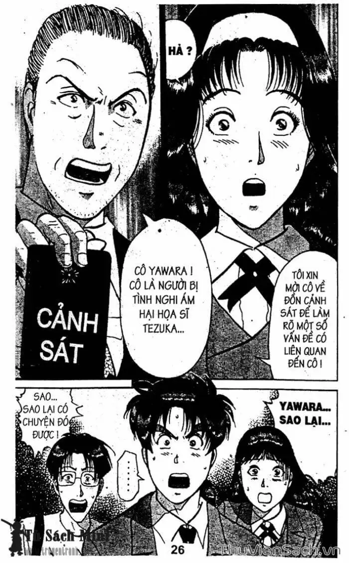 Truyện Tranh Thám Tử Kindaichi trang 4