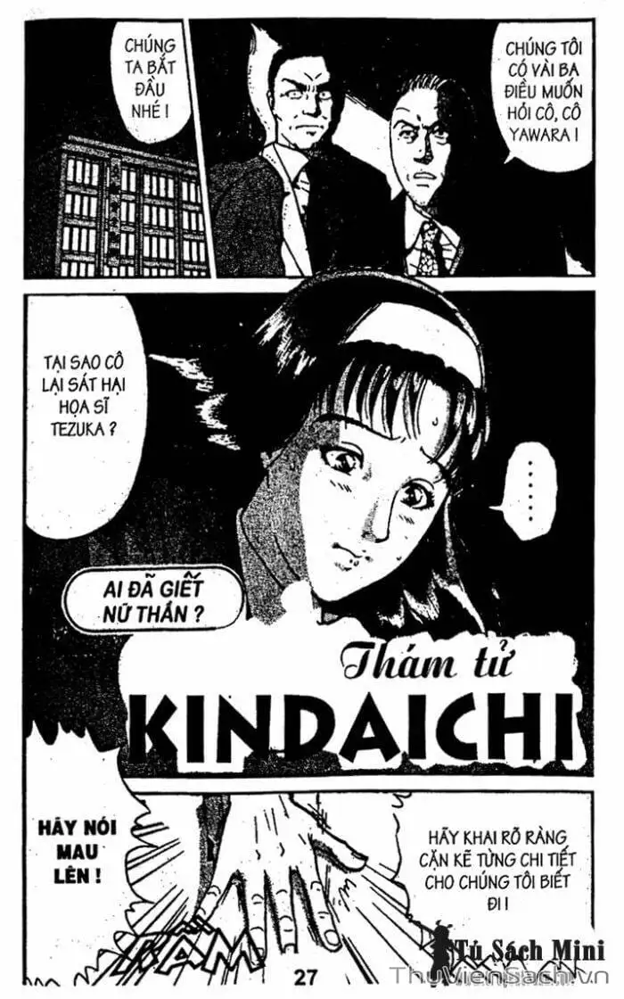 Truyện Tranh Thám Tử Kindaichi trang 4